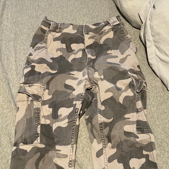Hollister Pants & Jumpsuits Camouflage Cargo Pants Poshmark